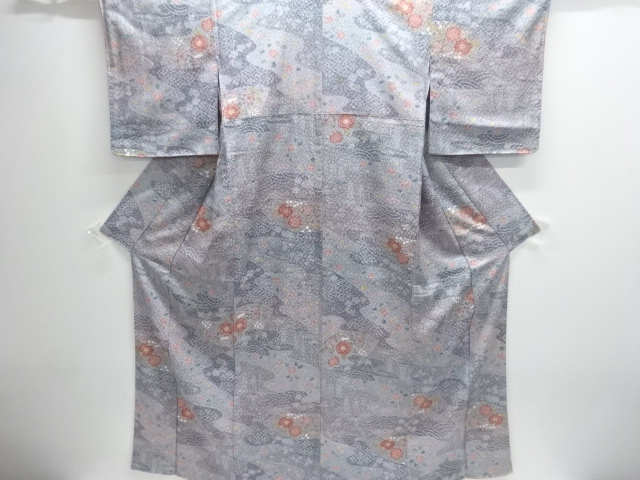 JAPANESE KIMONO / KOMON / MIST & FLOWER